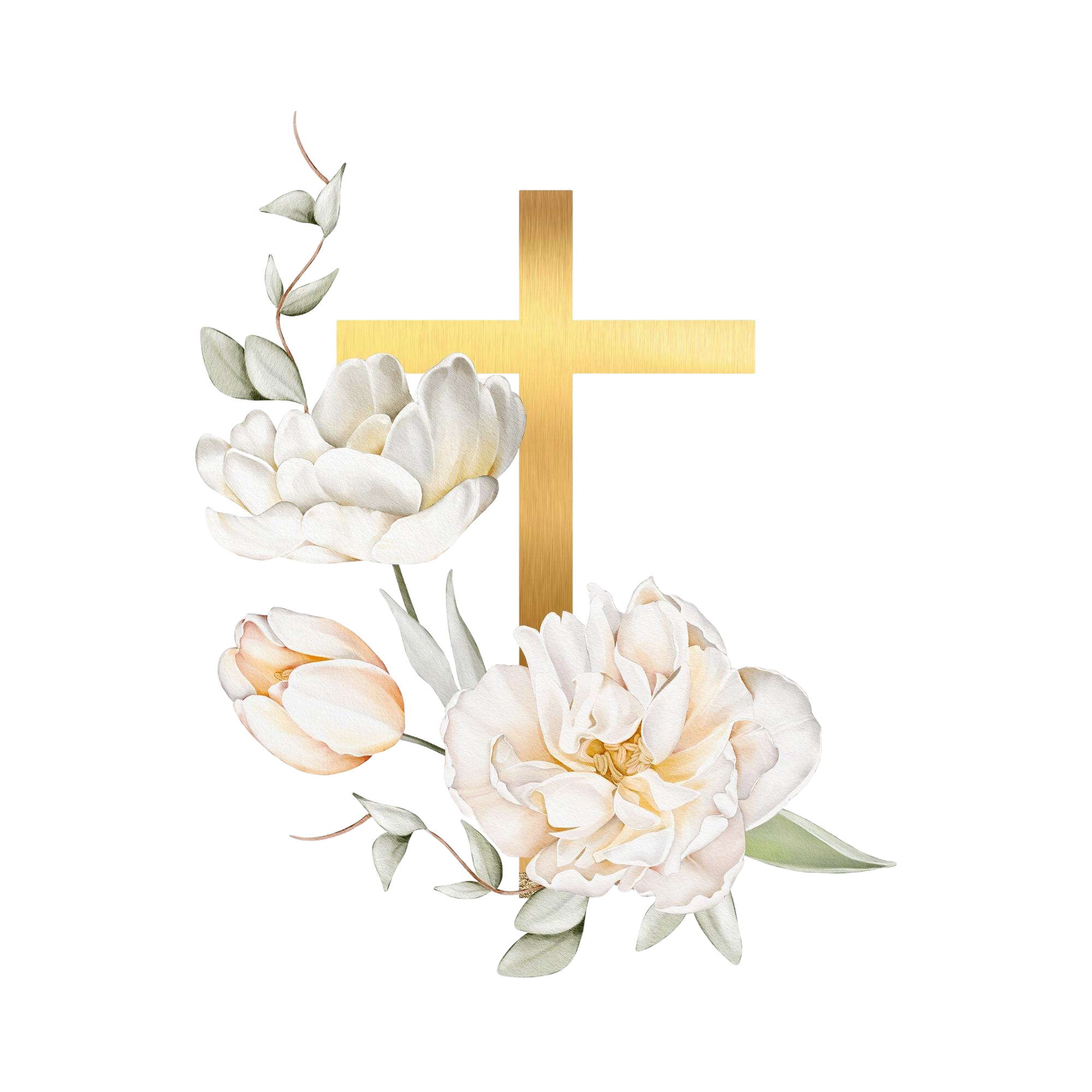 Ilustración floral de recepción